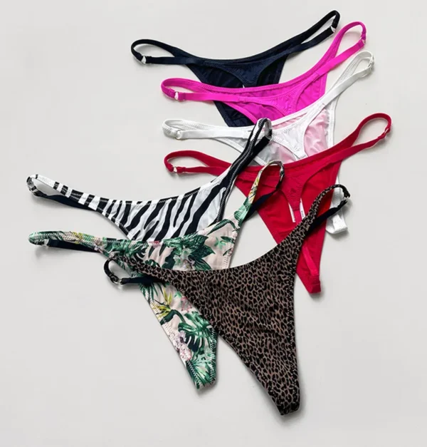 Sexy Seamless Ice Silk Thong Elvaio – 7 Stunning Colors of Softness & Seduction