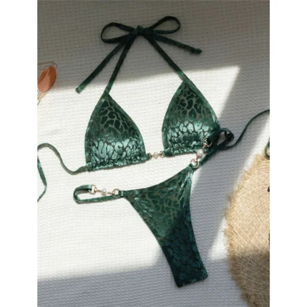 Velvet Touch Bikini – Luxe Hardware & Flawless Fit
