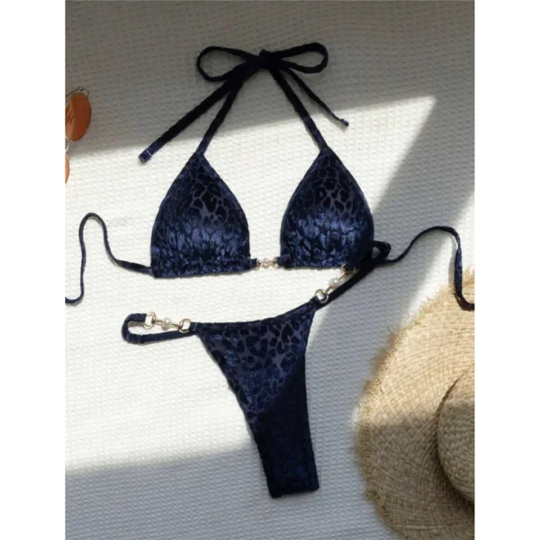 Velvet Touch Bikini – Luxe Hardware & Flawless Fit