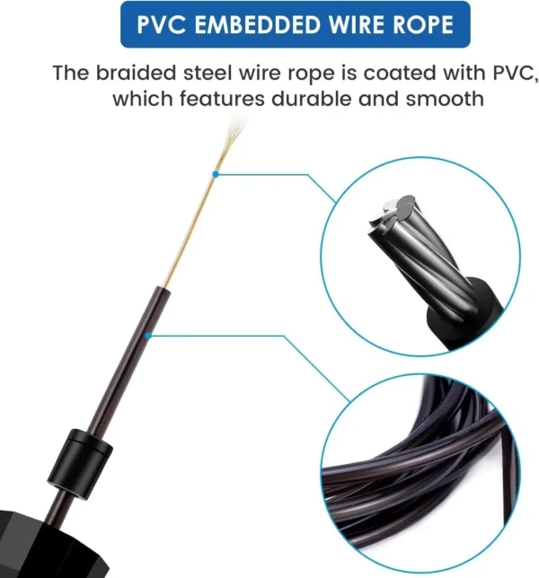 Speed Rope for Home & Travel — Burn Calories Fast