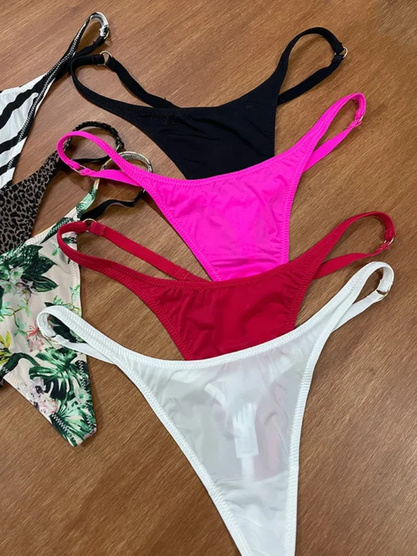 Sexy Seamless Ice Silk Thong Elvaio – 7 Stunning Colors of Softness & Seduction