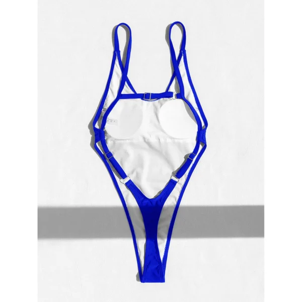 Extreme Backless Thong Swimsuit Elvaio – 4 Vibrant Colors of Confidence & Fierce Style