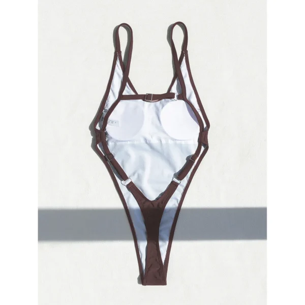 Extreme Backless Thong Swimsuit Elvaio – 4 Vibrant Colors of Confidence & Fierce Style