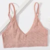 V-Neck Comfort Bralette – Soft Straps, Effortless Fit