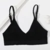 V-Neck Comfort Bralette – Soft Straps, Effortless Fit