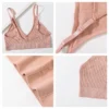 V-Neck Comfort Bralette – Soft Straps, Effortless Fit