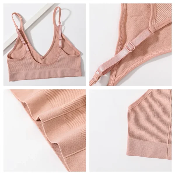 V-Neck Comfort Bralette – Soft Straps, Effortless Fit