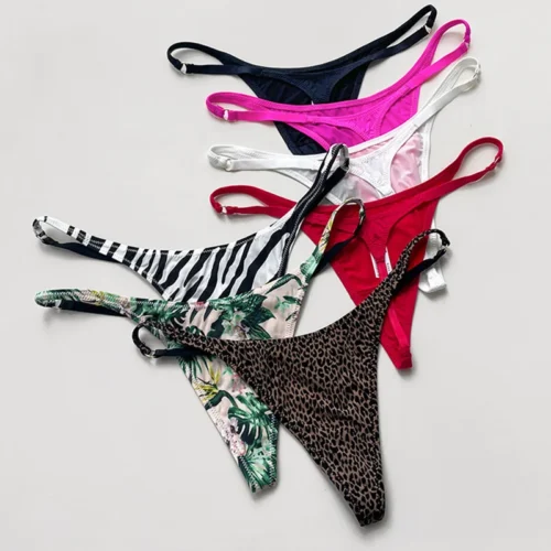 Sexy Seamless Ice Silk Thong Elvaio – 7 Stunning Colors of Softness & Seduction