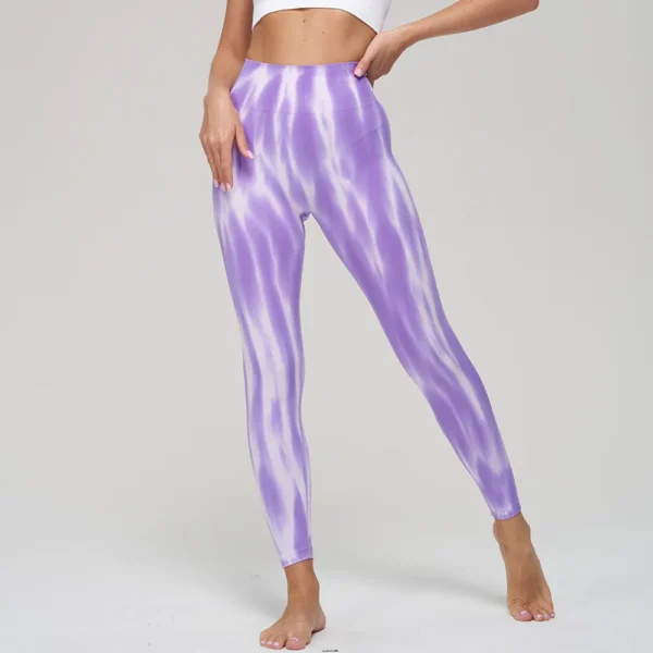 Fitness Yoga Leggings – Vibrant Colors, Second-Skin Feel