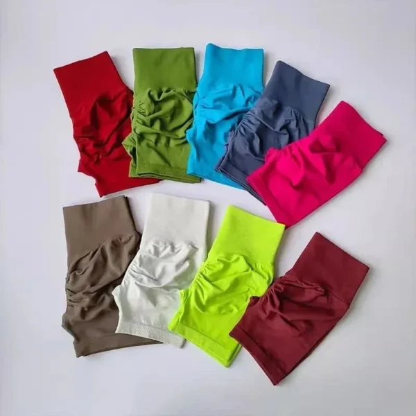 FlexGlow Bike Shorts – 21 Colors, High-Waist Fit, Butt-Lift Effect & Everyday Comfort