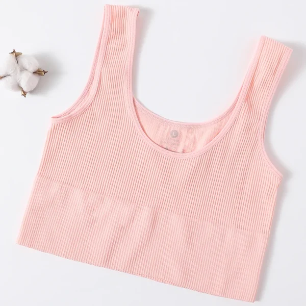 Seamless ribbed crop top Elvaio