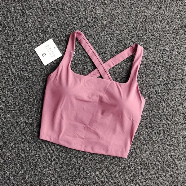 Cross-Strap Sports Bra Elvaio — 8 Beautiful Colors of Powerful Support & Confidence for Active Women