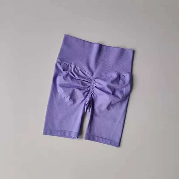 High-Waist Seamless Yoga Shorts Elvaio — 21 Vibrant Colors of Perfect Fit & Powerful Confidence for Active Women