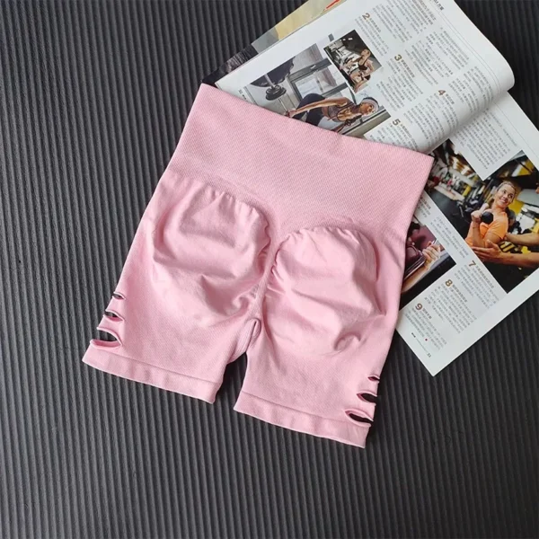 High-Waist Seamless Cycling Shorts Elvaio — 9 Powerful Colors for Perfect Fit & Fearless Freedom