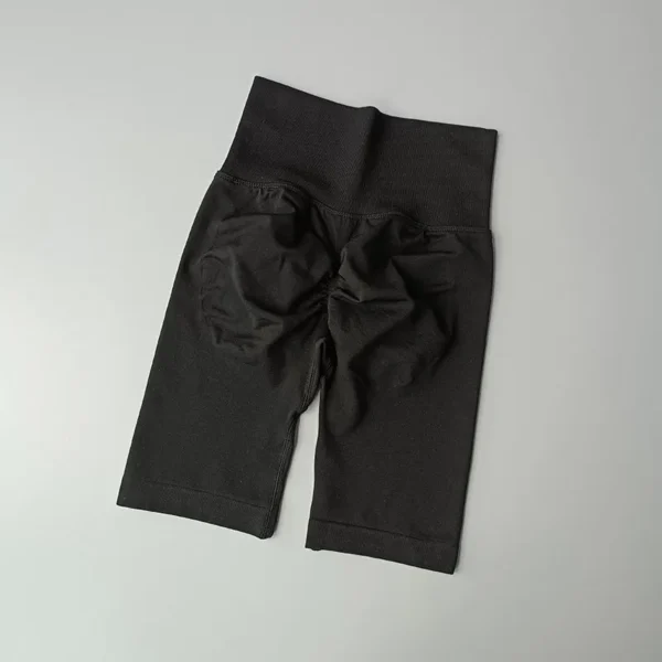 High-Waist Seamless Yoga Shorts Elvaio — 21 Vibrant Colors of Perfect Fit & Powerful Confidence for Active Women