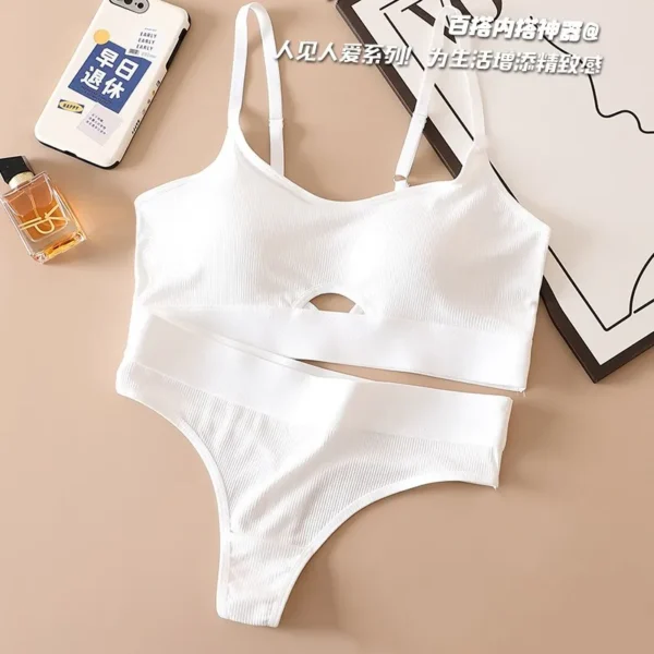 Seamless Push-Up Bra & Panties Set Elvaio — 6 Elegant Colors of Perfect Comfort & Confident Style for Everyday Confidenc