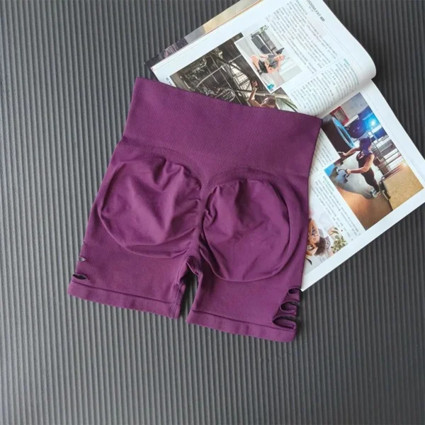High-Waist Seamless Cycling Shorts Elvaio — 9 Powerful Colors for Perfect Fit & Fearless Freedom
