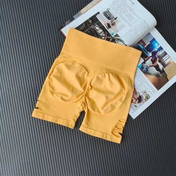 High-Waist Seamless Cycling Shorts Elvaio — 9 Powerful Colors for Perfect Fit & Fearless Freedom