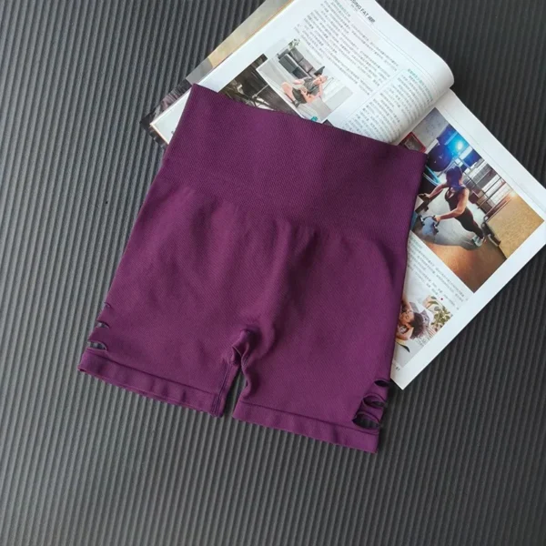 High-Waist Seamless Cycling Shorts Elvaio — 9 Powerful Colors for Perfect Fit & Fearless Freedom