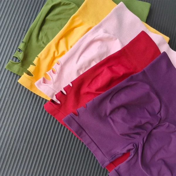 🚴‍♀️ High-Waist Seamless Cycling Shorts Elvaio — 9 Energizing Colors of Powerful Fit & Confident Freedom for Active Women