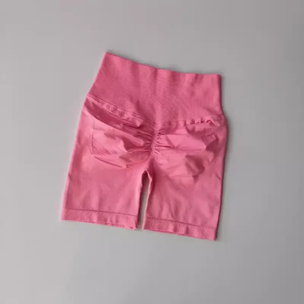 High-Waist Seamless Yoga Shorts Elvaio — 21 Vibrant Colors of Perfect Fit & Powerful Confidence for Active Women