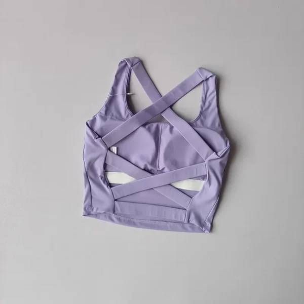 Cross-Strap Sports Bra Elvaio — 8 Beautiful Colors of Powerful Support & Confidence for Active Women