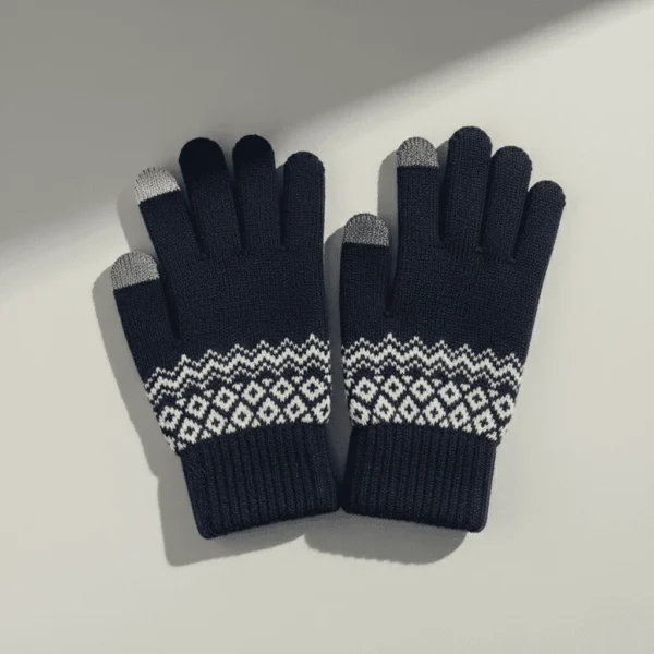 Winter Warm Knitted Gloves with Touchscreen