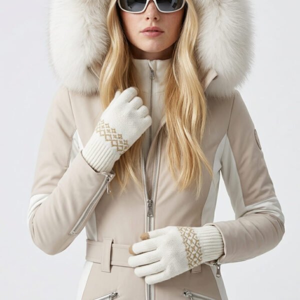 Timeless Winter Warm Knitted Gloves with Touchscreen Elvaio