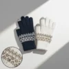 Winter Warm Knitted Gloves with Touchscreen