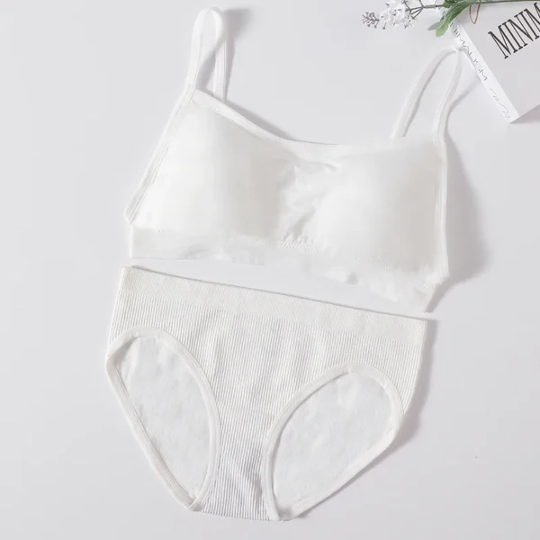 Seamless Ribbed Lingerie Set Elvaio