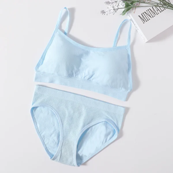 Seamless Ribbed Lingerie Set Elvaio