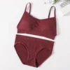 Seamless Ribbed Lingerie Set Elvaio