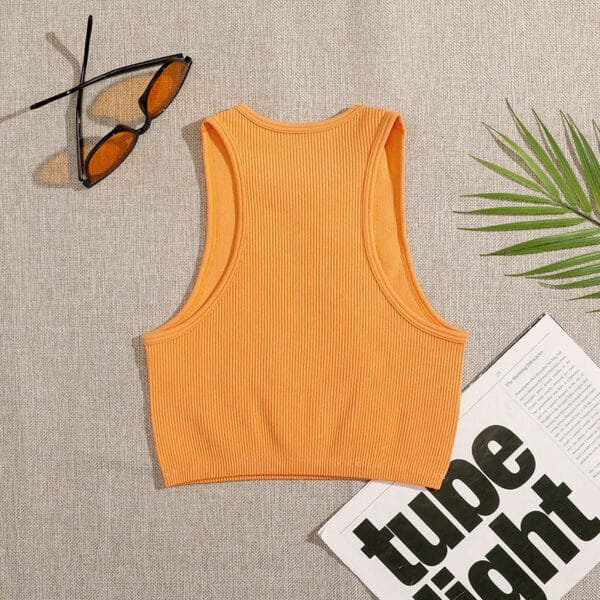 Rib-Knit Crop Top Elvaio — The Ultimate Luxury Comfort & Minimalist Style for Modern Women