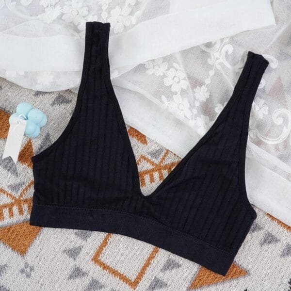 V-Neck Soft Top by Elvaio