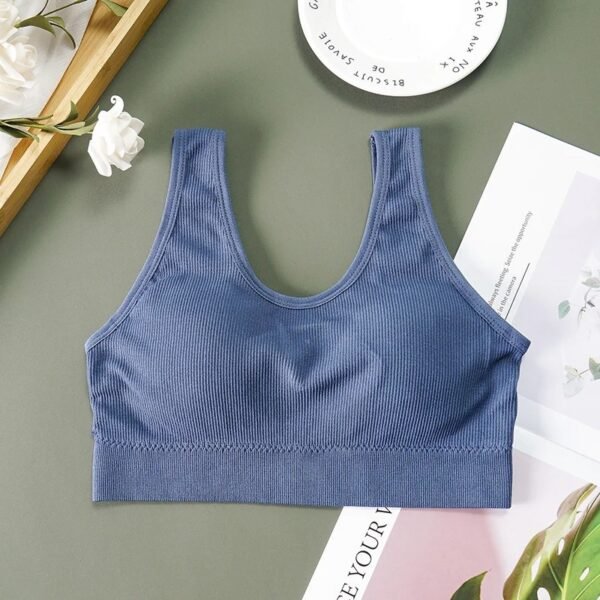 Women's Ribbed Crop Tank Top – Seamless Everyday Comfort and Support